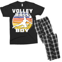 Volleyball Boy Humor Men's T-shirt Pajama Set | Artistshot