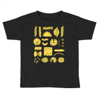 Pasta Noodles Spaghetti, Penne, Tortellini, Farfal Toddler T-shirt | Artistshot