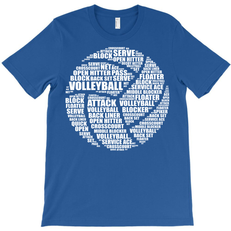 Volleyball Text Cool Funny Volleyball Lovers Gift T-shirt | Artistshot