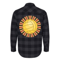 Volleyball Retro Cool Cute Flannel Shirt | Artistshot