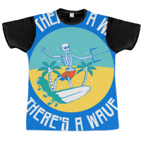 Windsurfing Skeleton Kite Boarder Kitesurfing Kite Graphic T-shirt | Artistshot