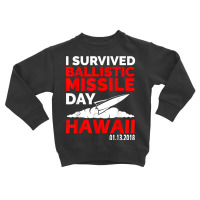 Hawaii Missile Alert T Shirt False Alarm Tee Toddler Sweatshirt | Artistshot