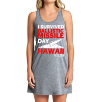 Hawaii Missile Alert T Shirt False Alarm Tee Tank Dress | Artistshot