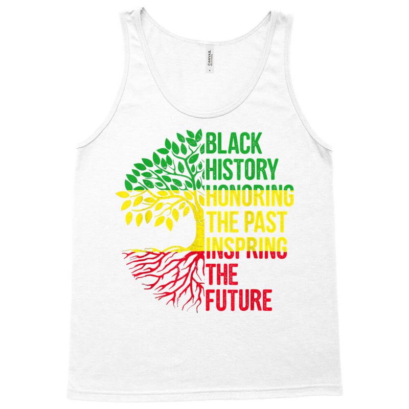 Honoring Past Inspiring Future Black History Month Tank Top | Artistshot