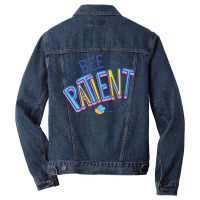 Bee Patient Music Men Denim Jacket | Artistshot