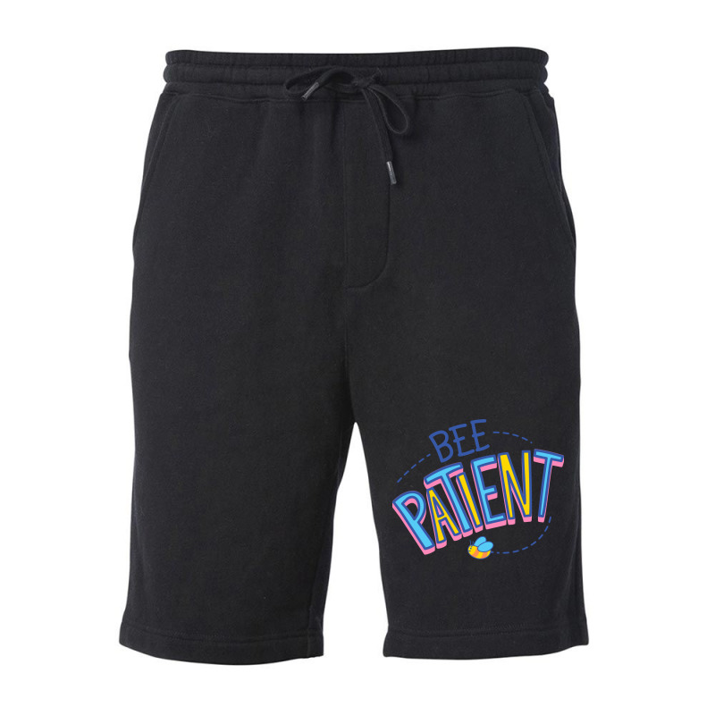 Bee Patient Music Fleece Short by reuletrevere8 | Artistshot