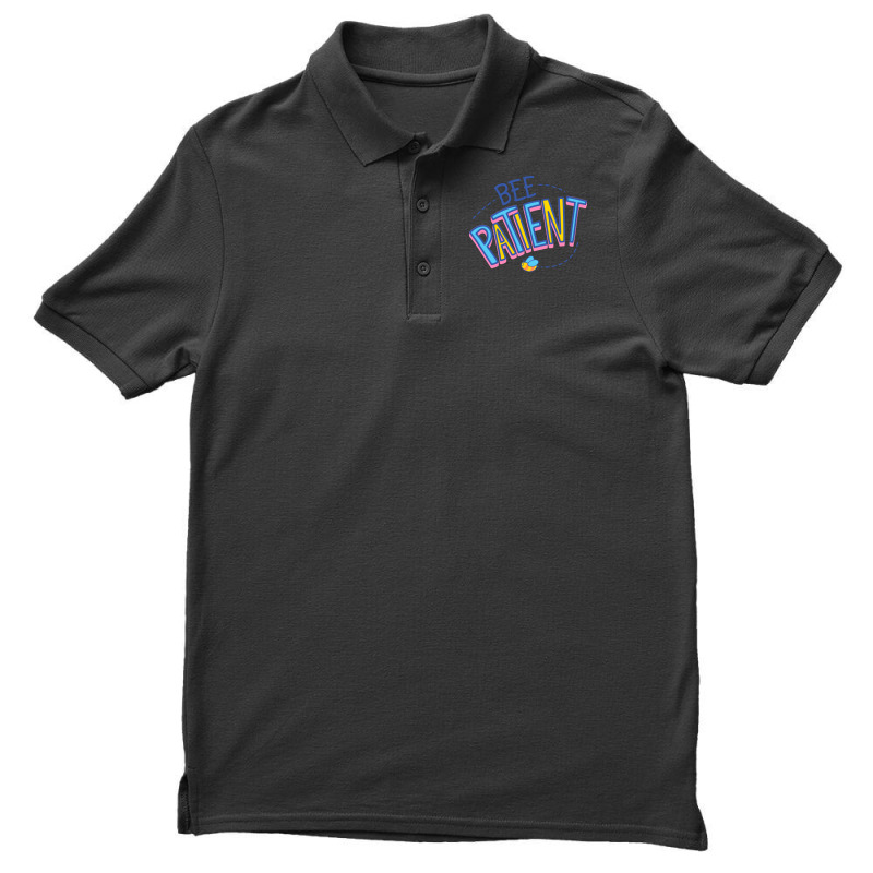 Bee Patient Music Men's Polo Shirt by reuletrevere8 | Artistshot