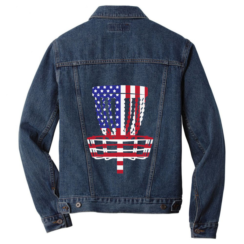 Best Disc Golf For Women Disc Golf Tournament Play Men Denim Jacket by dezUPTEES | Artistshot