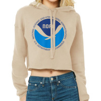 Noaa National Oceanic And Atmospheric Administrati Cropped Hoodie | Artistshot