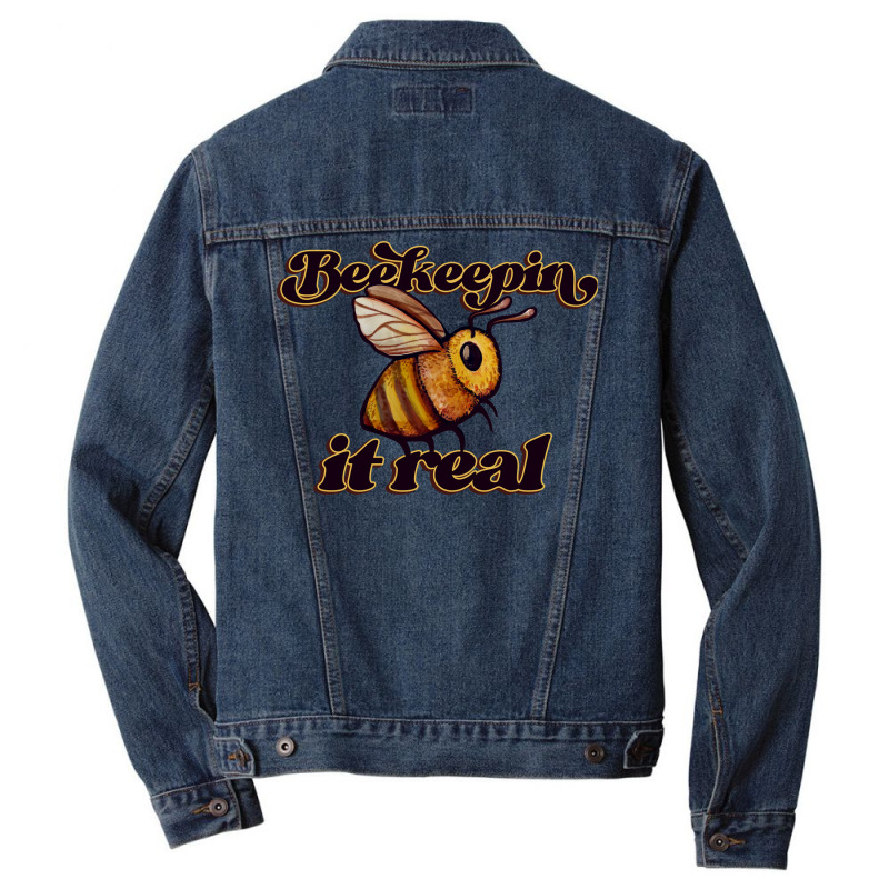 Beekeepin It Real Boy Men Denim Jacket by reuletrevere8 | Artistshot