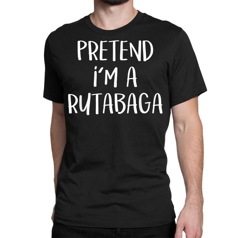 Pretend I'm A Rutabaga Costume Funny Food Hallowee Classic T-shirt | Artistshot