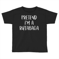 Pretend I'm A Rutabaga Costume Funny Food Hallowee Toddler T-shirt | Artistshot