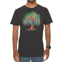 Mardi Gras Tree Beads New Orleans 2023 Watercolor Vintage T-shirt | Artistshot