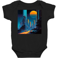 Night Aesthetic Baby Bodysuit | Artistshot