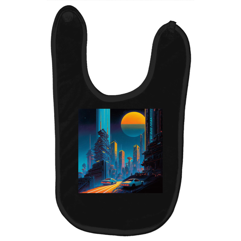 Night Aesthetic Baby Bibs by TheDol | Artistshot