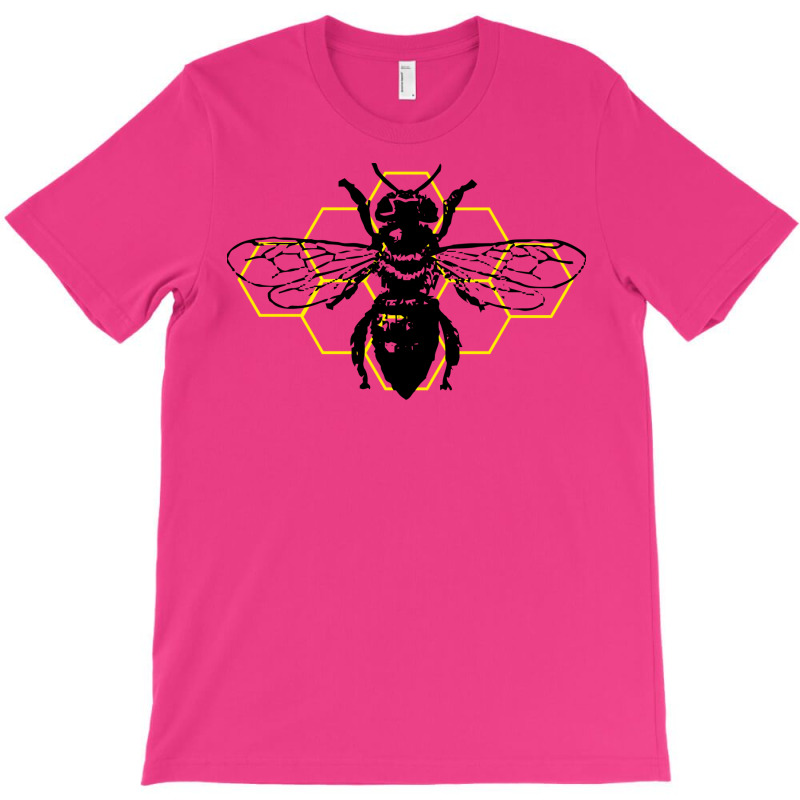 Geometric Worker Bee 80s T-Shirt by reuletrevere8 | Artistshot