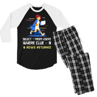 Womens Database Administrator Dba Sql Funny Dba Sh Men's 3/4 Sleeve Pajama Set | Artistshot