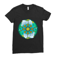 Hot Trend Elephant Mandala Ladies Fitted T-shirt | Artistshot