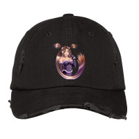 Anime Girl Nikki Vintage Cap | Artistshot