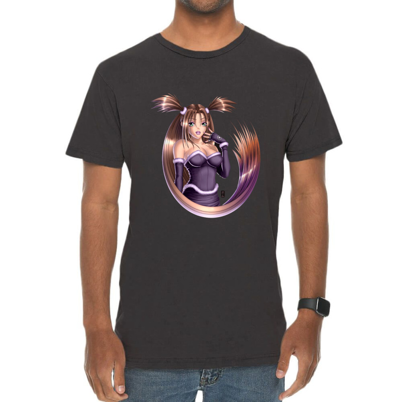 Anime Girl Nikki Vintage T-shirt | Artistshot