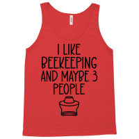 I Like Beekeeping And Maybe Three People Retro Tank Top | Artistshot