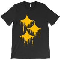 Dripping Hypocycloids Gold T-shirt | Artistshot