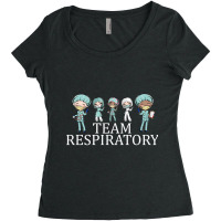 Team Respiratory Therapist Therapy Care Week Group Women's Triblend Scoop T-shirt | Artistshot