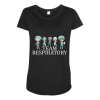 Team Respiratory Therapist Therapy Care Week Group Maternity Scoop Neck T-shirt | Artistshot