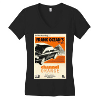 Channel Orange Car Oceans Women's V-neck T-shirt | Artistshot