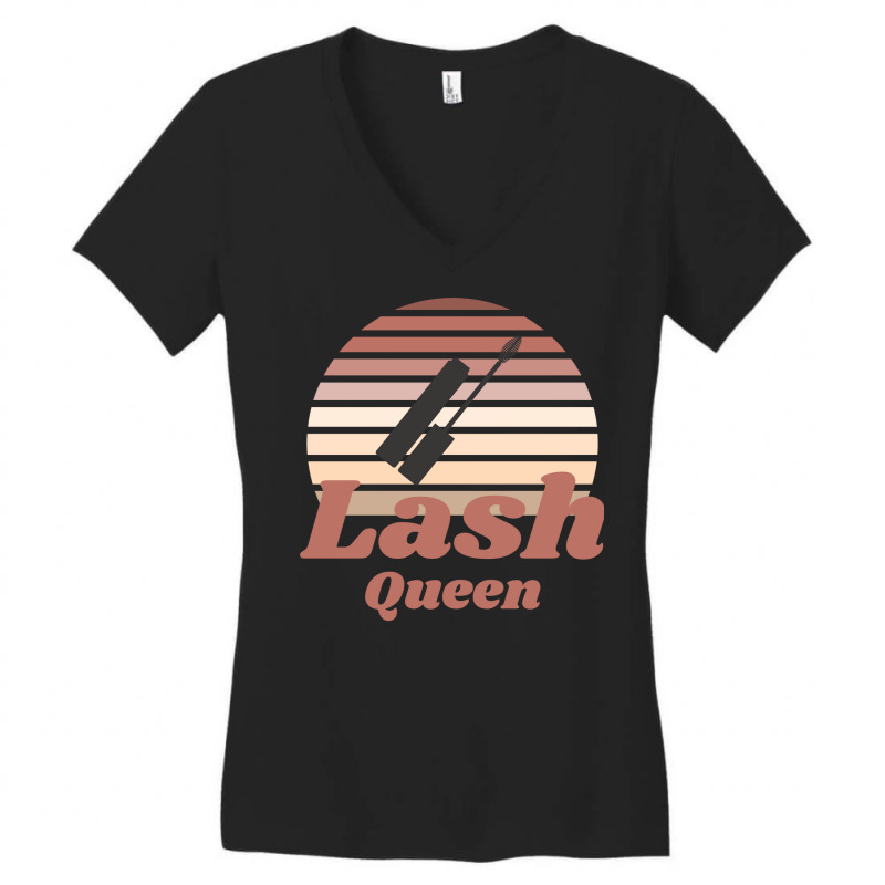 Gift Idea For Lash Artist Lash Boss Lash Tech Or L Women's V-neck T-shirt | Artistshot