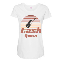 Gift Idea For Lash Artist Lash Boss Lash Tech Or L Maternity Scoop Neck T-shirt | Artistshot