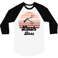 Gift Idea For Lash Artist Lash Boss Lash Tech Or L 3/4 Sleeve Shirt | Artistshot