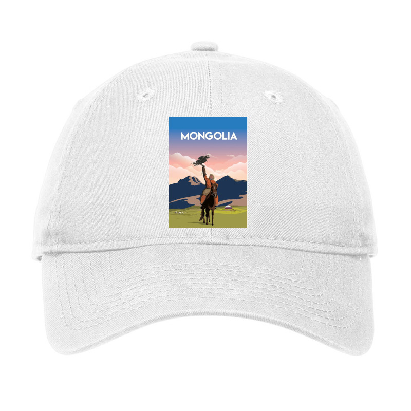 Mongolia Travel Adjustable Cap by evanasdonna | Artistshot