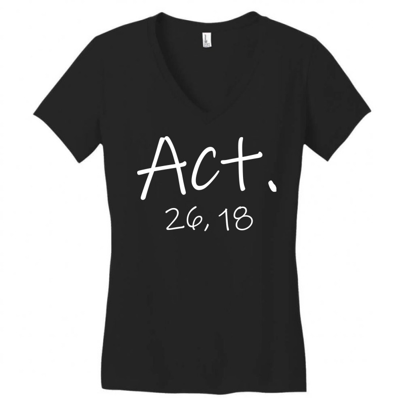 Act Women's V-Neck T-Shirt by labineskatesr | Artistshot