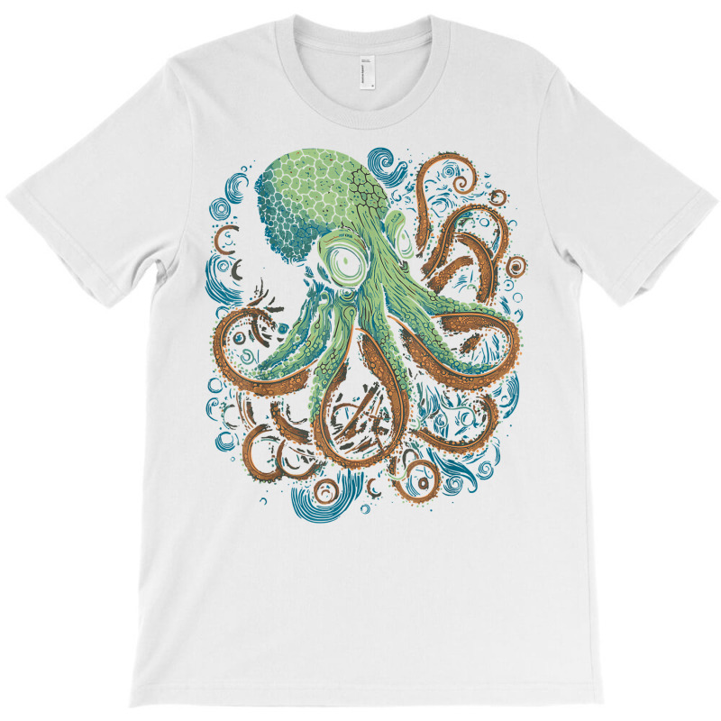 Beautiful Octopus Ocean Animal Lover Artistic Grap T-shirt | Artistshot