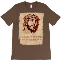 And Whosoever Shall Exalt Bible T-shirt | Artistshot