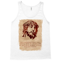 And Whosoever Shall Exalt Bible Tank Top | Artistshot