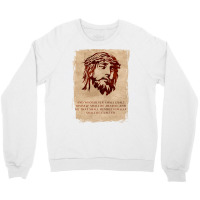 And Whosoever Shall Exalt Bible Crewneck Sweatshirt | Artistshot