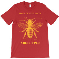 This Guy Is A Keeper A Beekeeper Aesthetic T-shirt | Artistshot