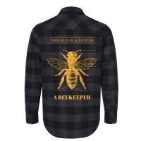 This Guy Is A Keeper A Beekeeper Aesthetic Flannel Shirt | Artistshot