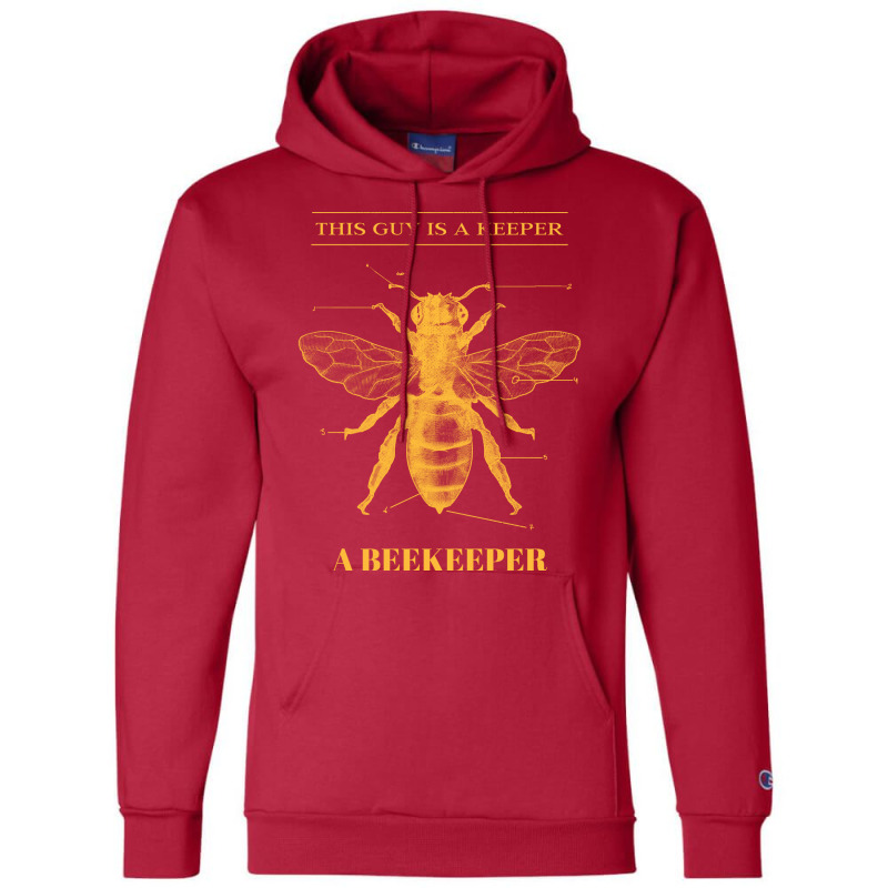 This Guy Is A Keeper A Beekeeper Aesthetic Champion Hoodie | Artistshot