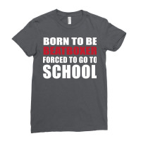 Born To Be Beatboxer 70s Ladies Fitted T-shirt | Artistshot