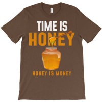 Time Is Honey Honey Is Money Hipster T-shirt | Artistshot