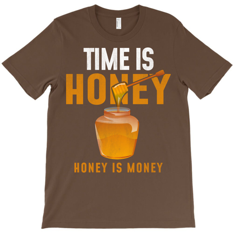 Time Is Honey Honey Is Money Hipster T-Shirt by reuletrevere8 | Artistshot