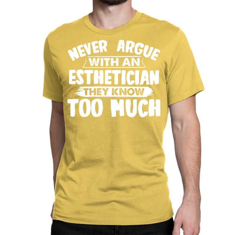 Funny Esthetician Vintage Classic T-shirt | Artistshot