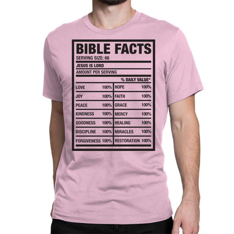 Bible Facts Cool Classic T-shirt by labineskatesr | Artistshot