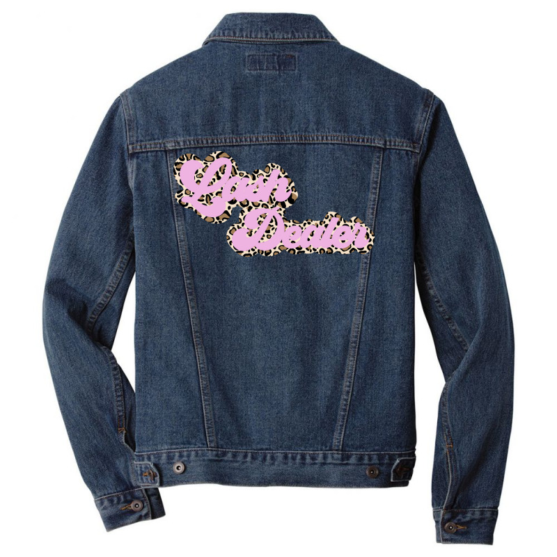 Gift Idea For Lash Artist Lash Boss Lash Tech Or L Men Denim Jacket | Artistshot