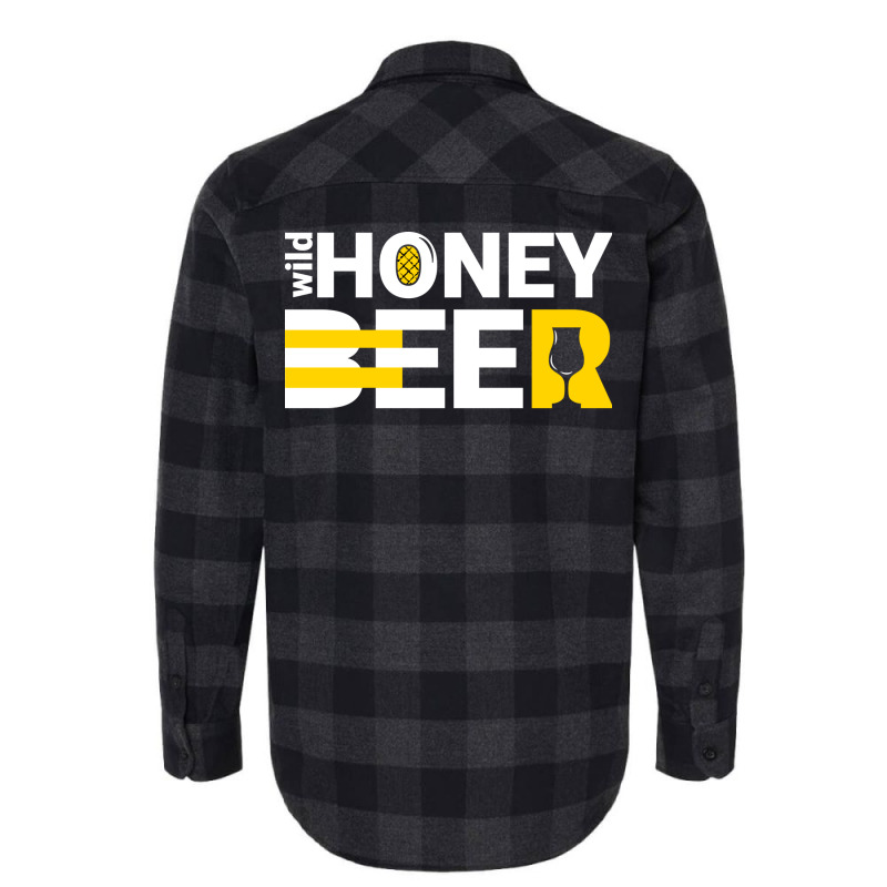 Wild Honey Beer Black Funny Flannel Shirt by reuletrevere8 | Artistshot