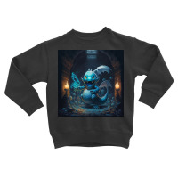 Angry Ghost Toddler Sweatshirt | Artistshot