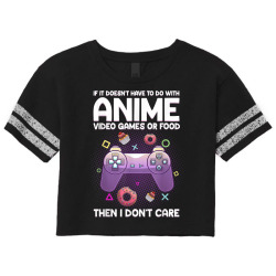 Anime Art For Women Men Teen Girls Anime Merch Anime Lovers T Shirt Scorecard Crop Tee Designed By Steelehorn